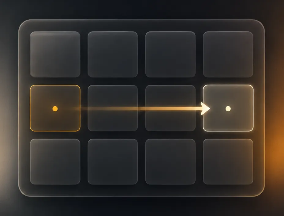Mini-grid HUD